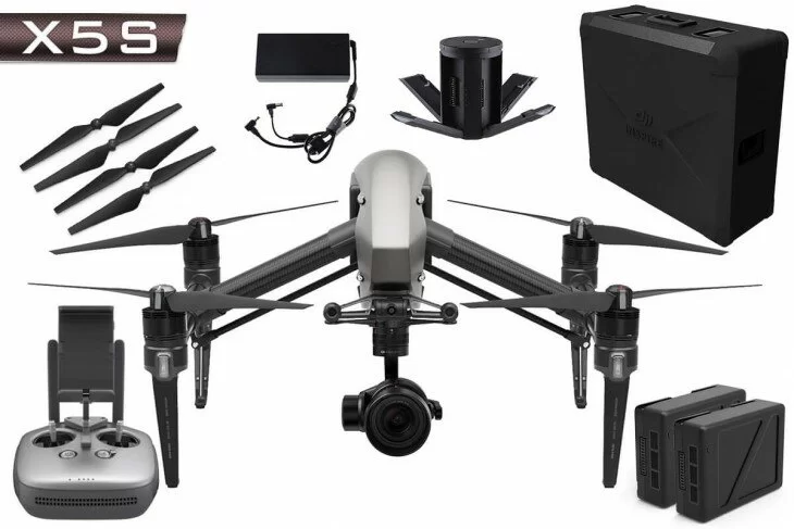 DJI Inspire 2 with X5S Camera Lens Commercial Drone