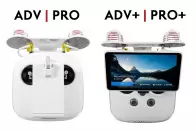 Phantom 4 ADV/+ & PRO/+ (Plus) Dual Helical Antenna Modification Remote Upgrade (Add-On Upgrade Only)