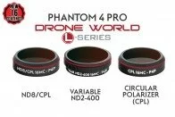 Phantom 4 PRO/PRO+ L Series Variable Lens Filters (Circular Polarizer & Neutral Density)