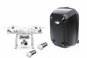 Phantom 3 Advanced with Extra Battery and Hardshell Backpack