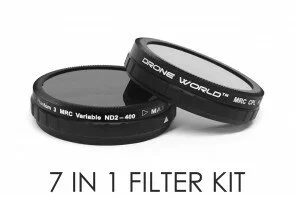 Phantom 3 Variable Lens Filters (Circular Polarizer & Neutral Density)