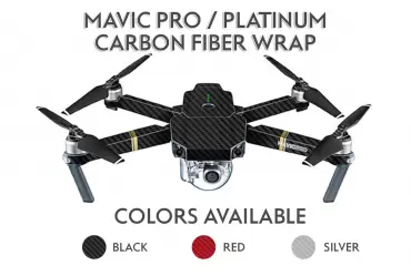DJI Mavic Pro & Platinum Waterproof PVC Carbon Graphic Sticker 