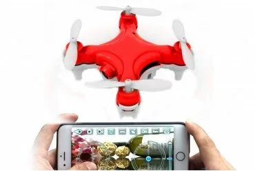 (HOLIDAY SALE) FPV Mini Drone w/ Camera 4 Channels 6-Axis and Wifi RC Micro Quadcopter