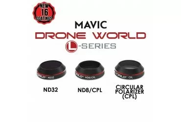 Mavic PRO L Series v2.0 Lens Filters (Circular Polarizer & Neutral Density)
