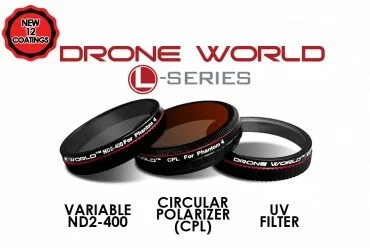 Phantom 4 L Series Variable Lens Filters (Circular Polarizer & Neutral Density)