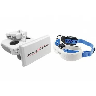 Phantom 3 FPV Goggles w/ Charger + HDMI Module + Long Range System Extender Upgrade