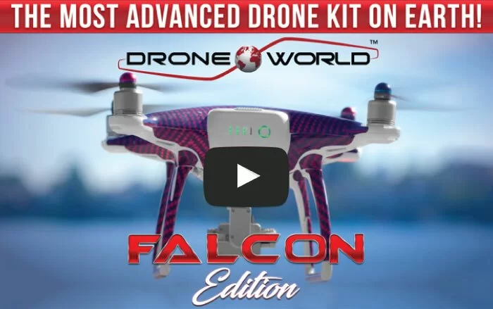 Drone World DJI Phantom 4 Falcon Edition Kit